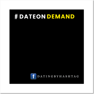 #DateonDemand T-Shirt design Posters and Art